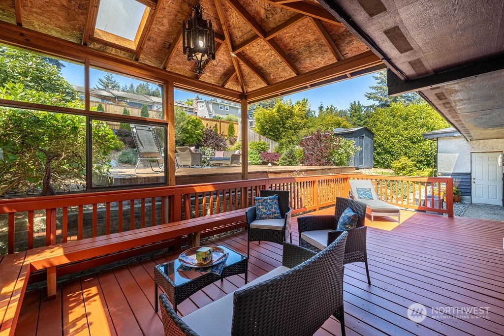 22422 4th Avenue Southeast Bothell, WA 98021 - Photo 30 of 39 a view of a chairs and table in the balcony