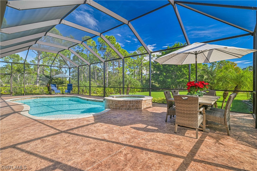 18240 Riverwind Drive Alva, FL 33920 - Photo 12 of 50 a view of yard with patio