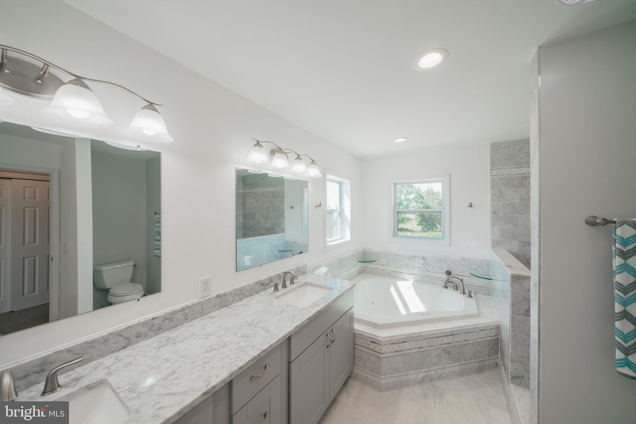 16377 Stevensburg Road Brandy Station, VA 22714 - Photo 3 of 35 Carrera Marble Bathroom is gorgeous!