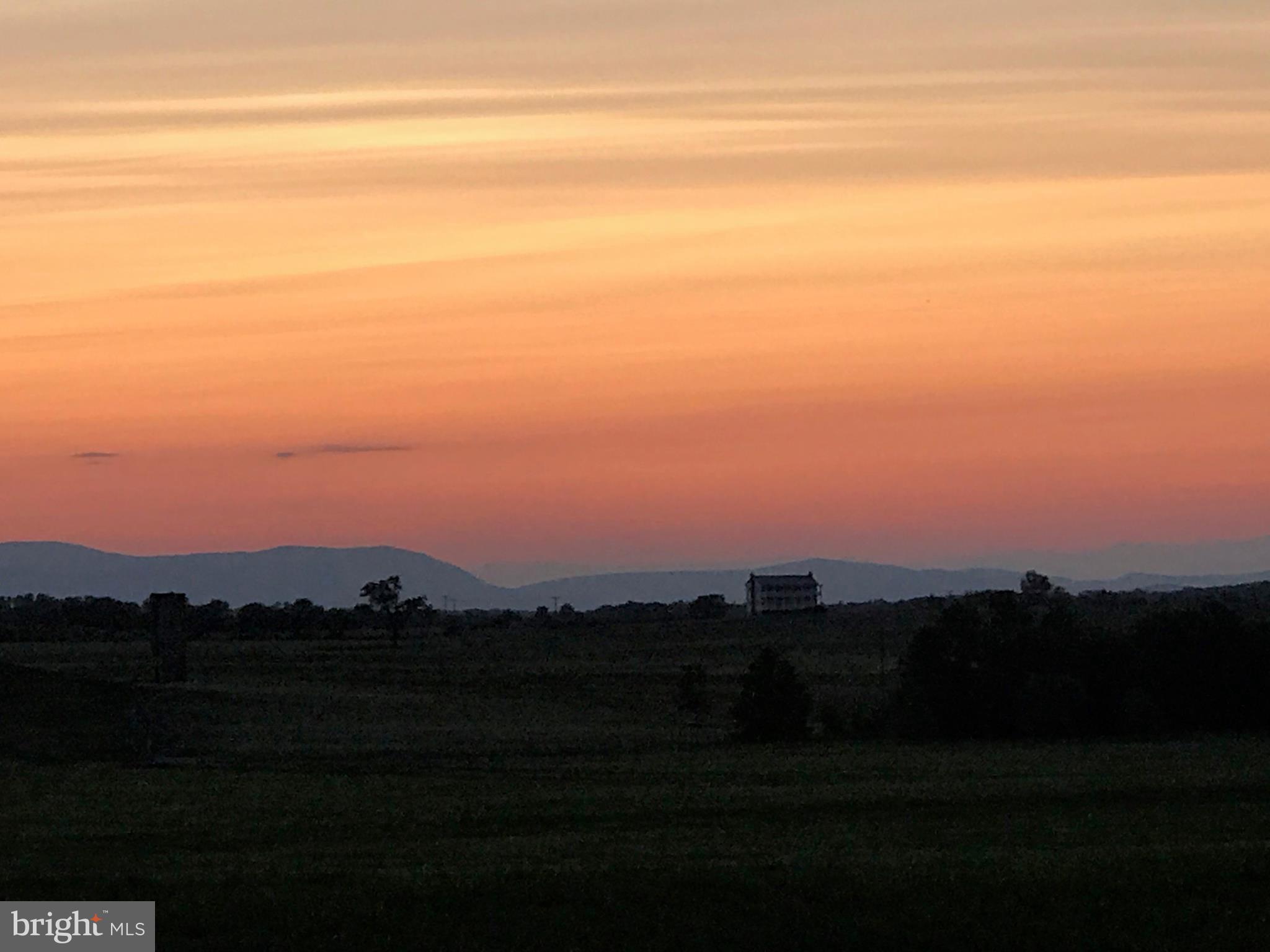 16377 Stevensburg Road Brandy Station, VA 22714 - Photo 30 of 35 Gorgeous sunset over the Blue Ridge Mountains!