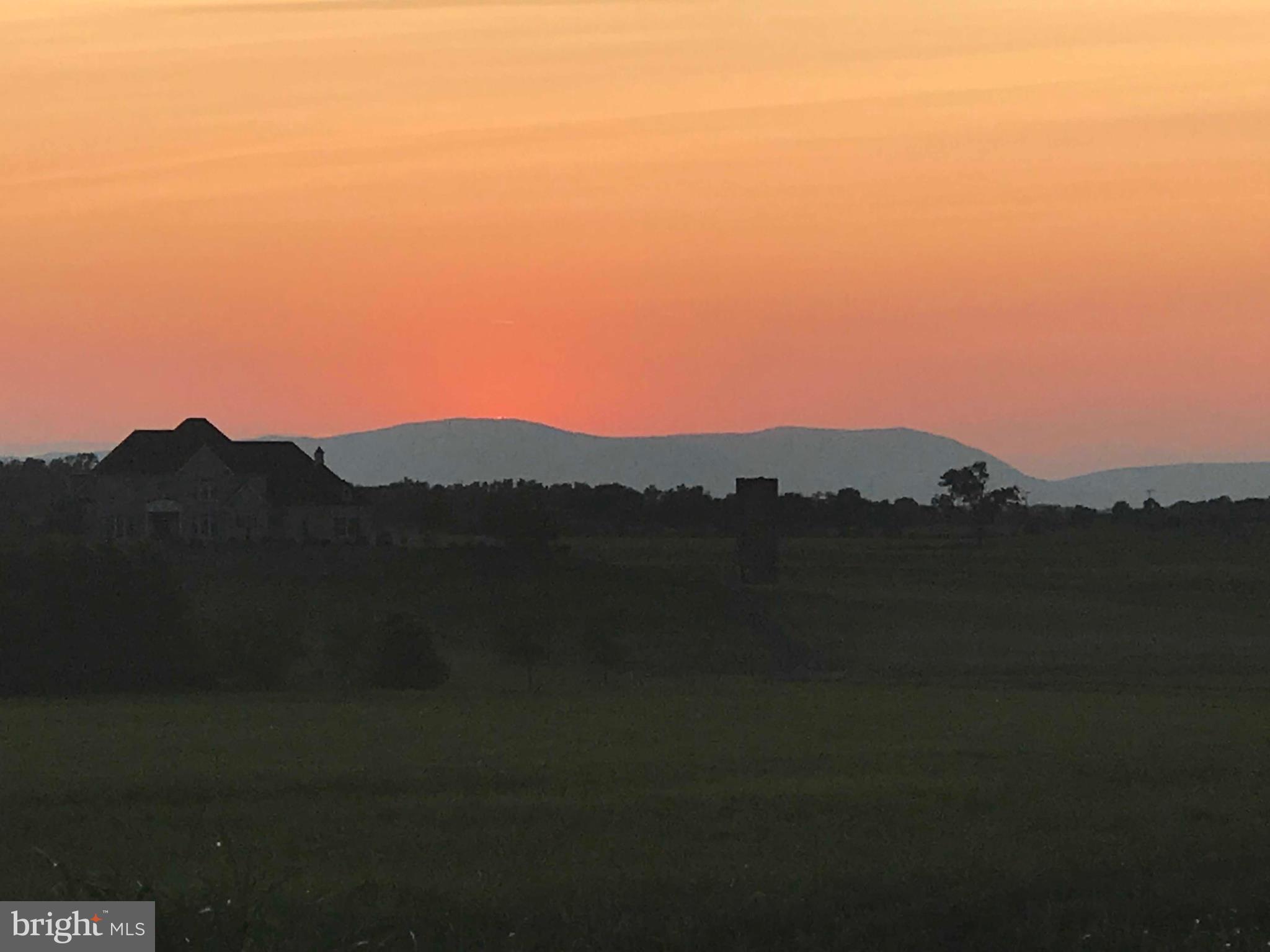16377 Stevensburg Road Brandy Station, VA 22714 - Photo 32 of 35 Sunset from the front door!