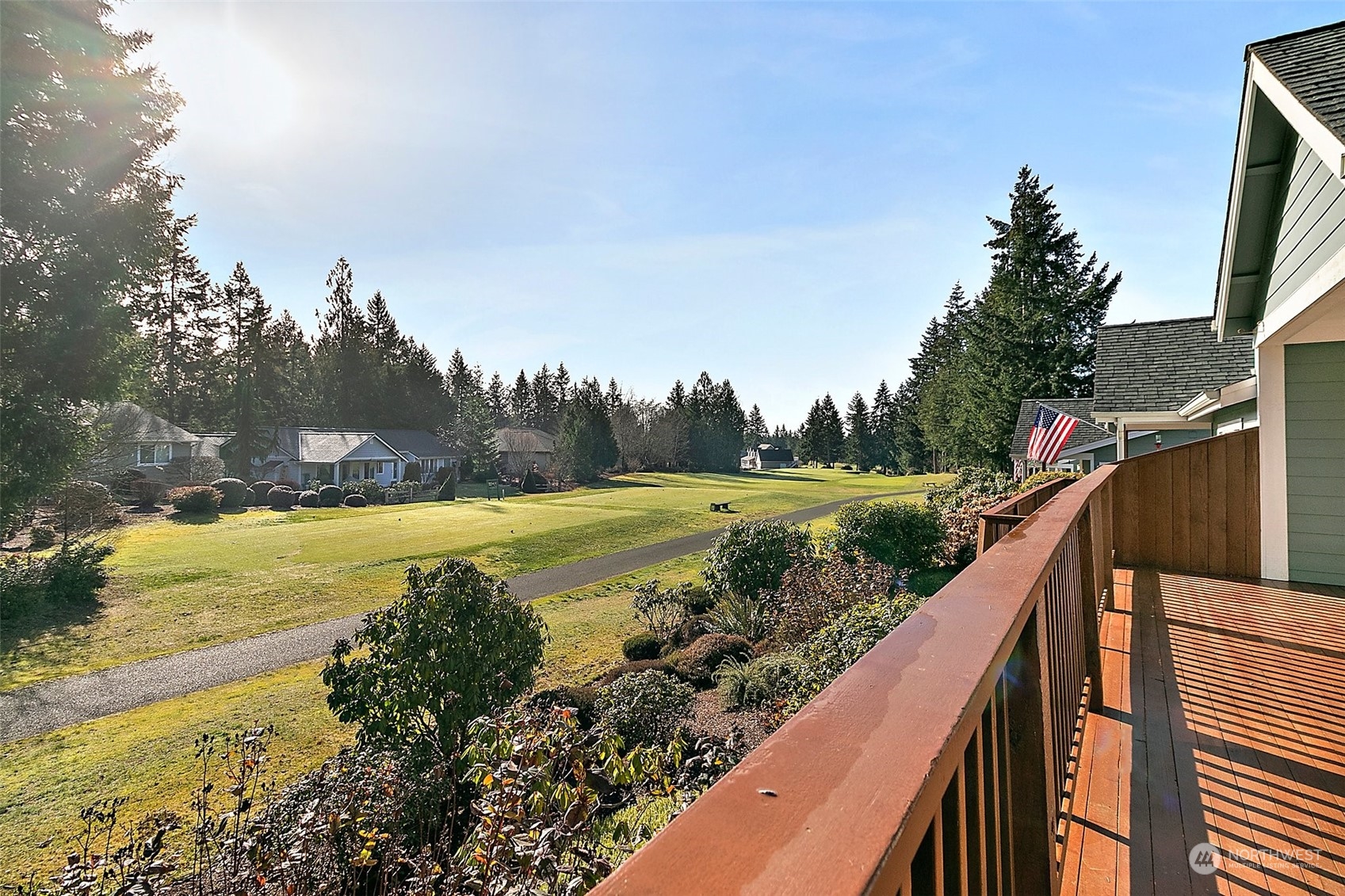 91 East Soderberg Road, Unit A2 Allyn, WA 98524 - Photo 8 of 32 a view of a lake with a outdoor space