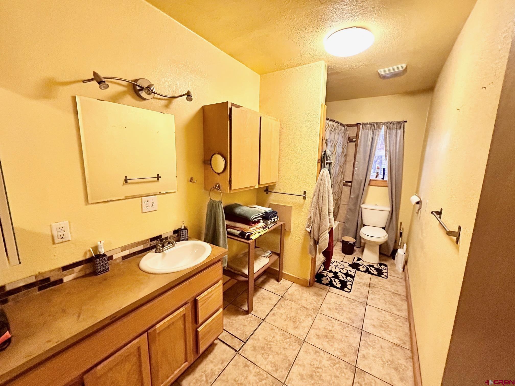 175 County Road Egnar, CO 81325 - Photo 24 of 35 a bathroom with a sink mirror and a shower