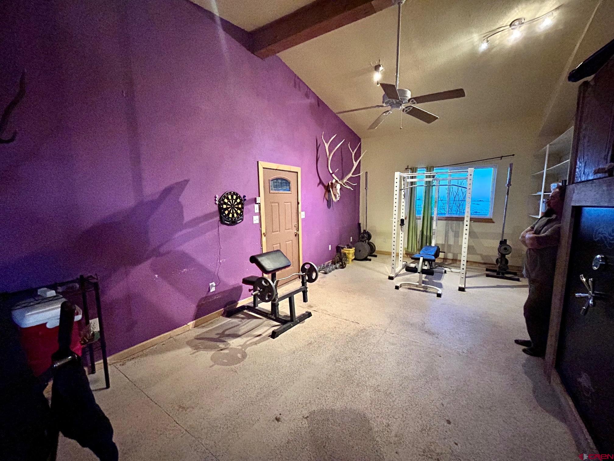 175 County Road Egnar, CO 81325 - Photo 26 of 35 a view of a room with gym equipment