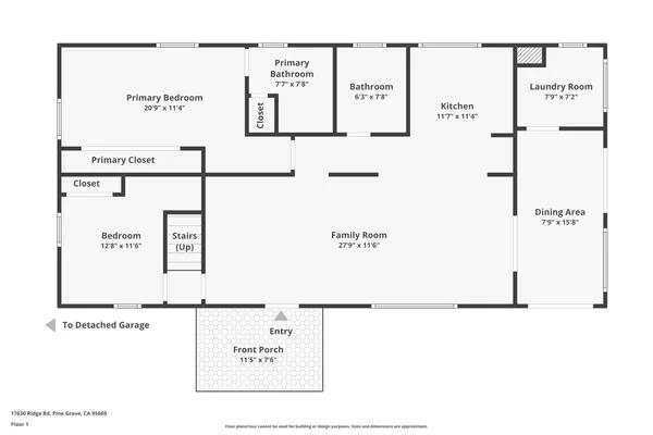 $549,900 | 17630 Ridge Road, Pine Grove, CA 95665