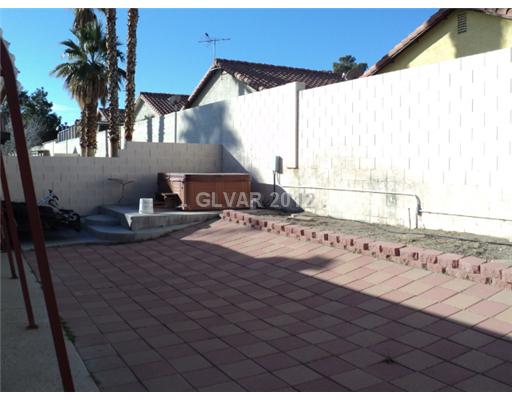 Yard/Garden. NICE PAVERS IN THE BACK YARD FOR A LOW MAINTENACE YARD
