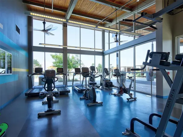 a building view with sitting space