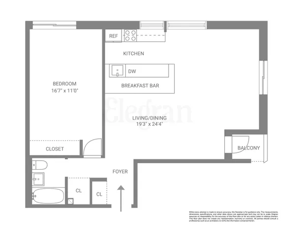 $750,000 | 85 8th Avenue, Unit 5L | Chelsea