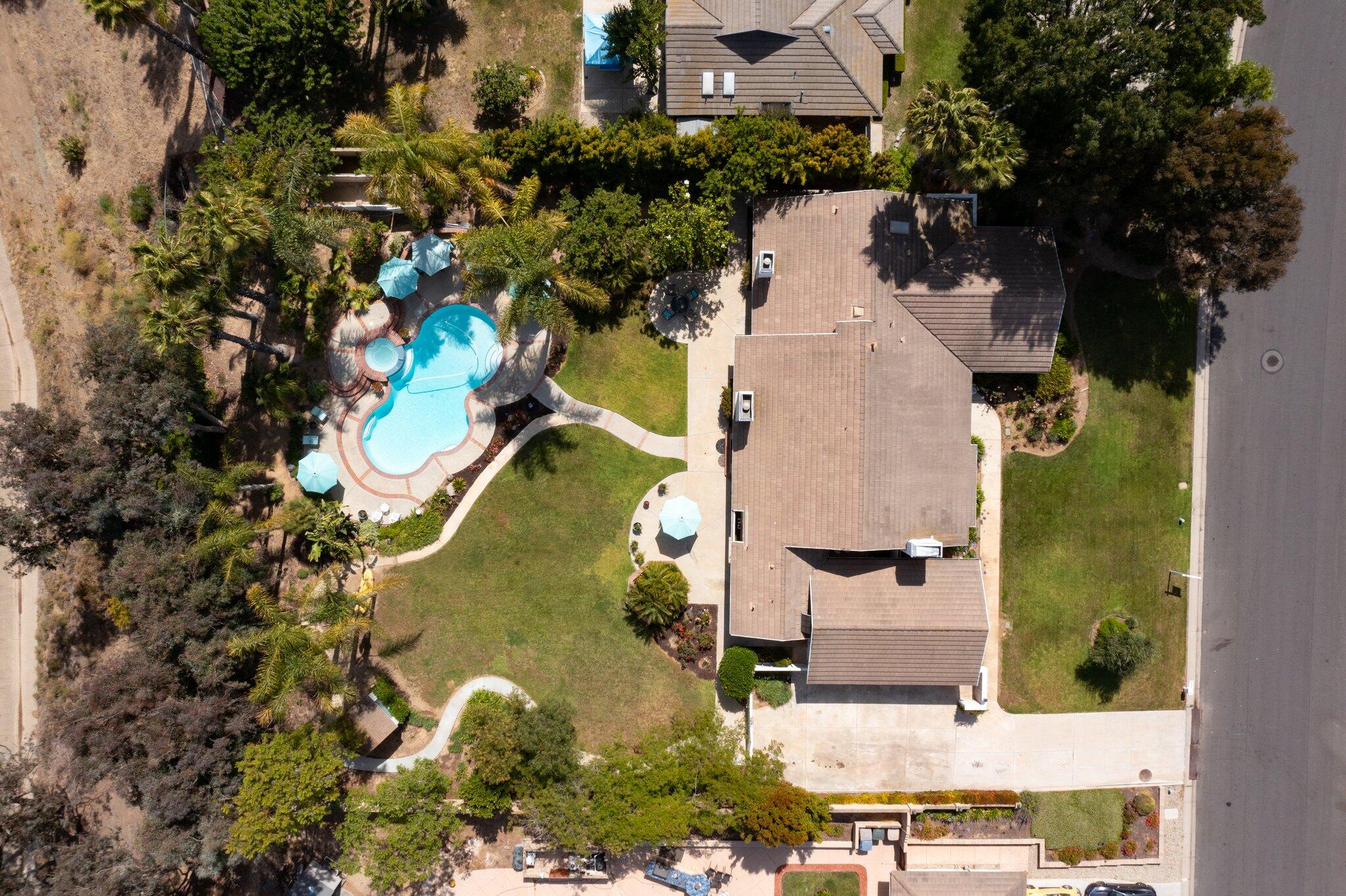 6430 San Onofre Drive Camarillo, CA 93012 - Photo 33 of 42 35-Bird's Eye Lot View