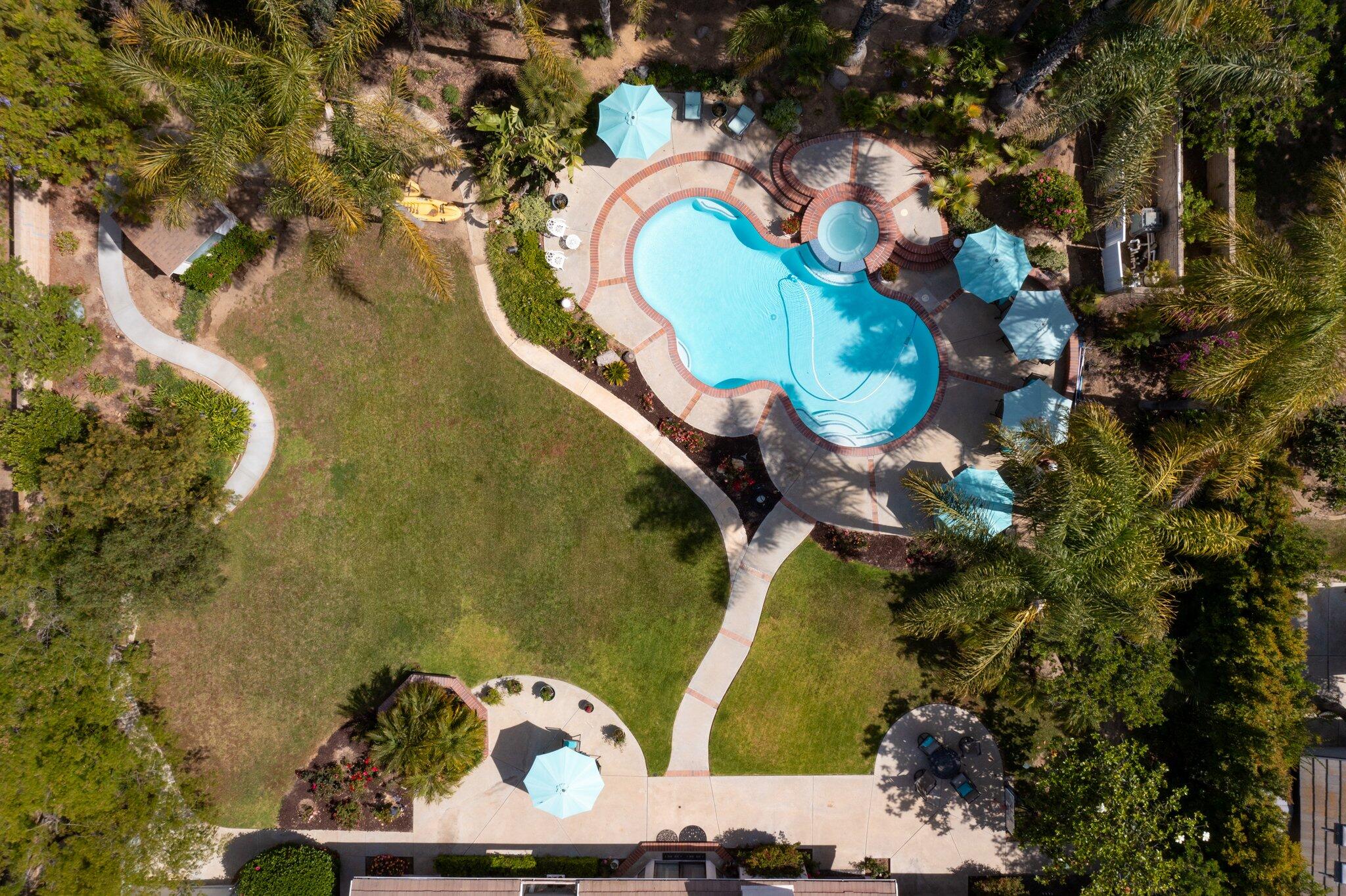 6430 San Onofre Drive Camarillo, CA 93012 - Photo 34 of 42 36-Bird's Eye BackYard View