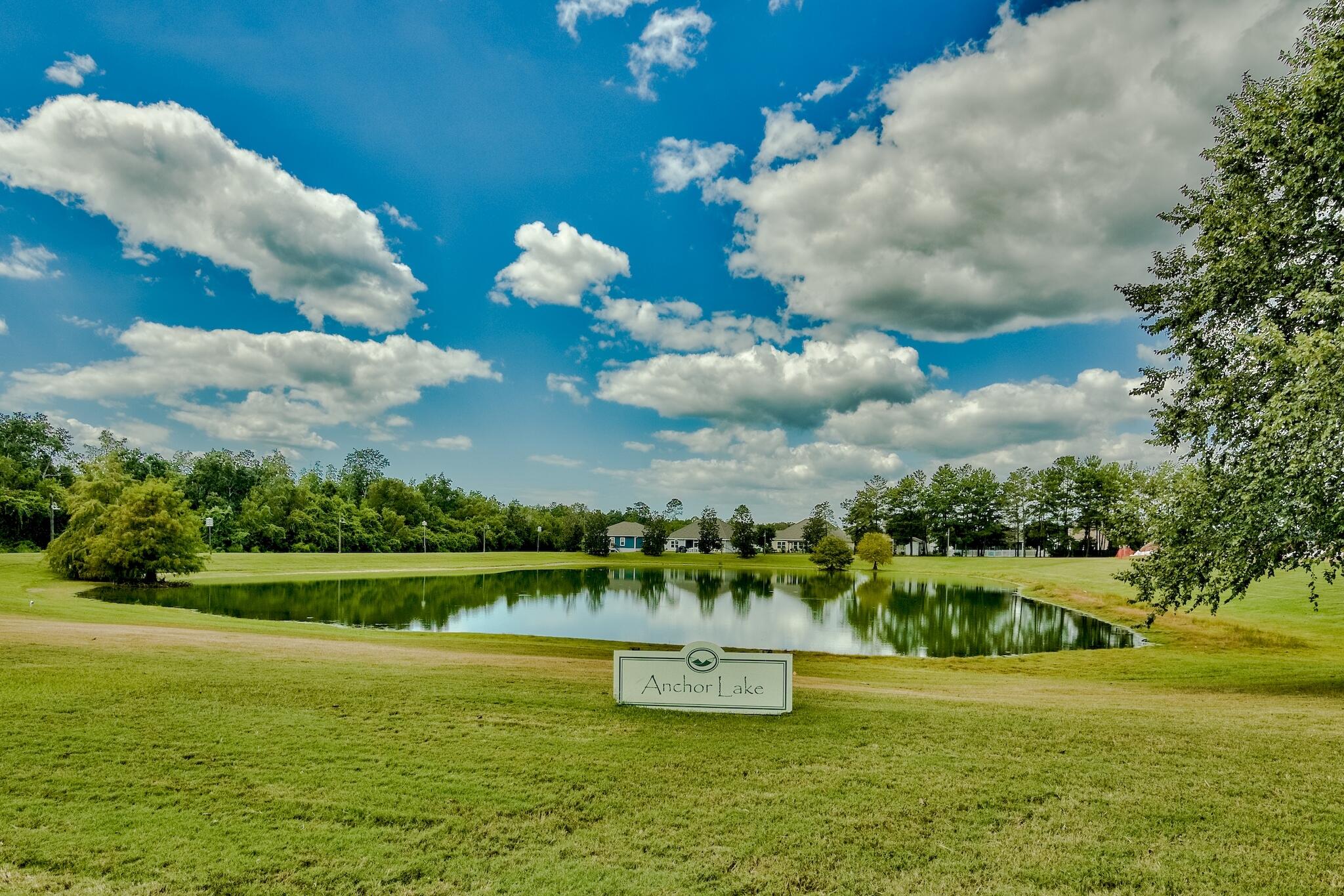 258 This Way, Unit LOT 79 Freeport, FL 32439 - Photo 63 of 80 a view of a lake with a big yard