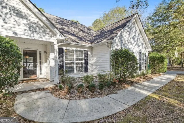 front view of a house