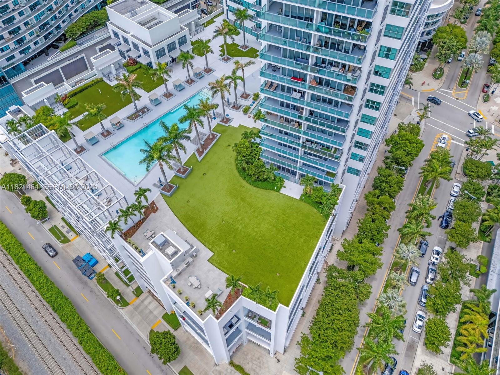 Midtown Miami Miami, FL 33137 - Photo 17 of 17 aerial view of a city