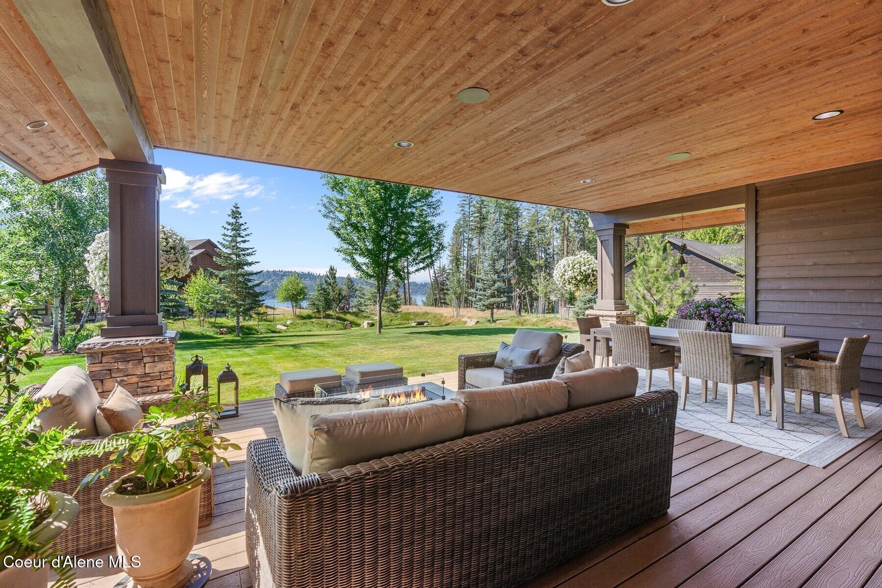 3674 East Basin Falls Road Hayden, ID 83835 - Photo 8 of 70 Lakeside Outdoor Living Deck