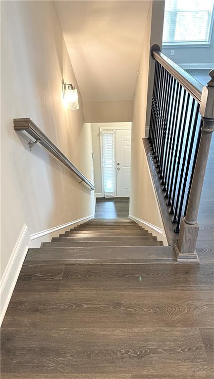 3092 Quantum Lane Atlanta, GA 30341 - Photo 6 of 44 an entryway in a hall with wooden floor