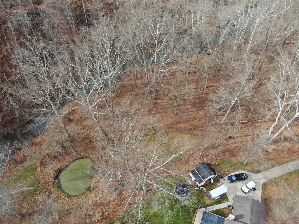 808 Lone Pine Road Amity, PA 15311 - Photo 14 of 38 a aerial view of a yard with mountain view
