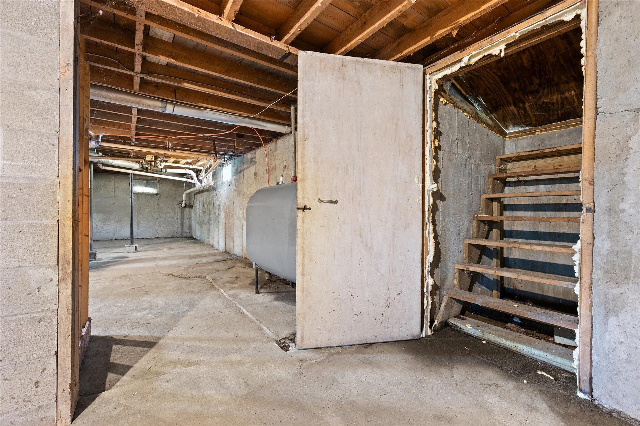 470 Embden Pond Road Embden, ME 04958 - Photo 27 of 45 Basement