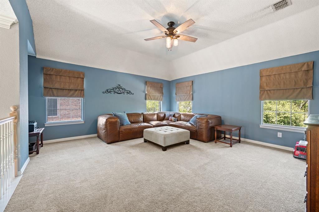 417 Shade Tree Circle Hurst, TX 76054 - Photo 19 of 39 a living room with furniture and a window