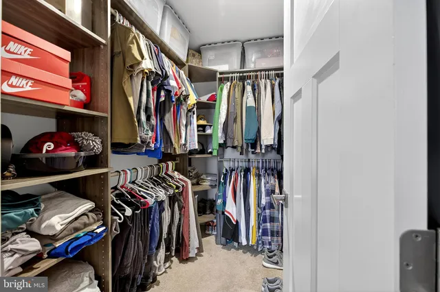 a view of storage and utility room