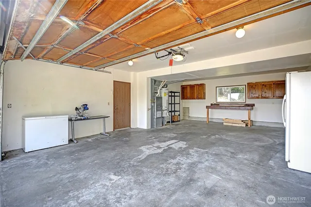 an aerial view of a house having outdoor space