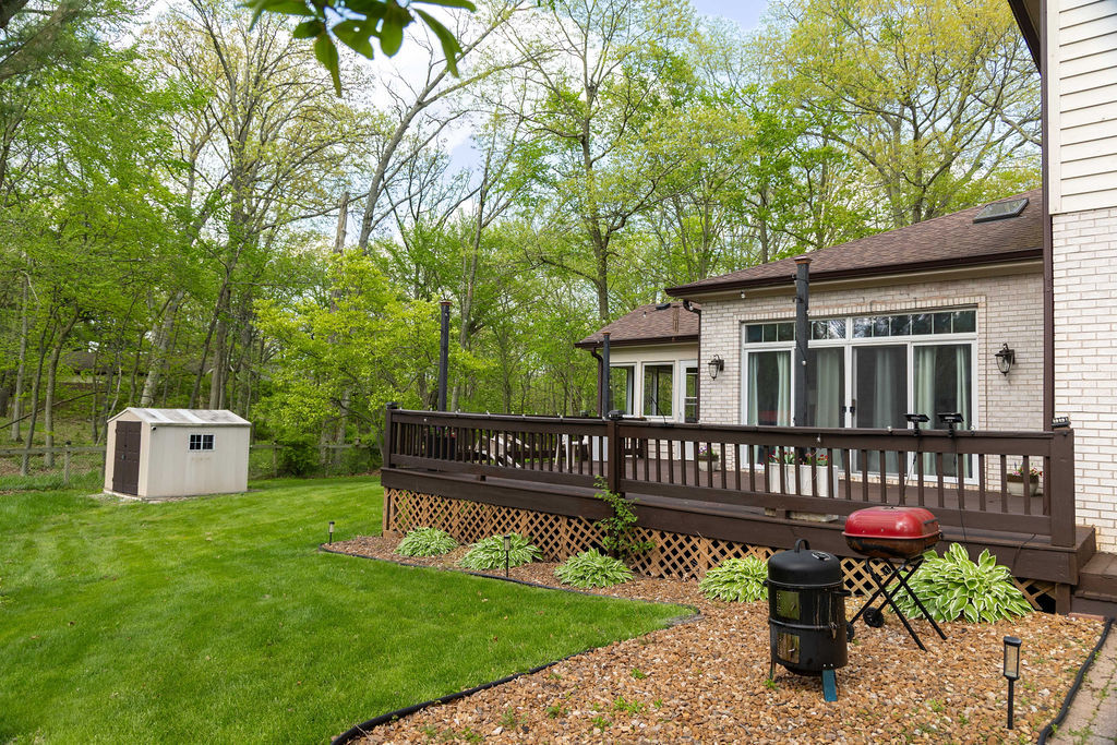 3208 Buried Oak Drive Crete, IL 60417 - Photo 24 of 26 a view of a house with a yard