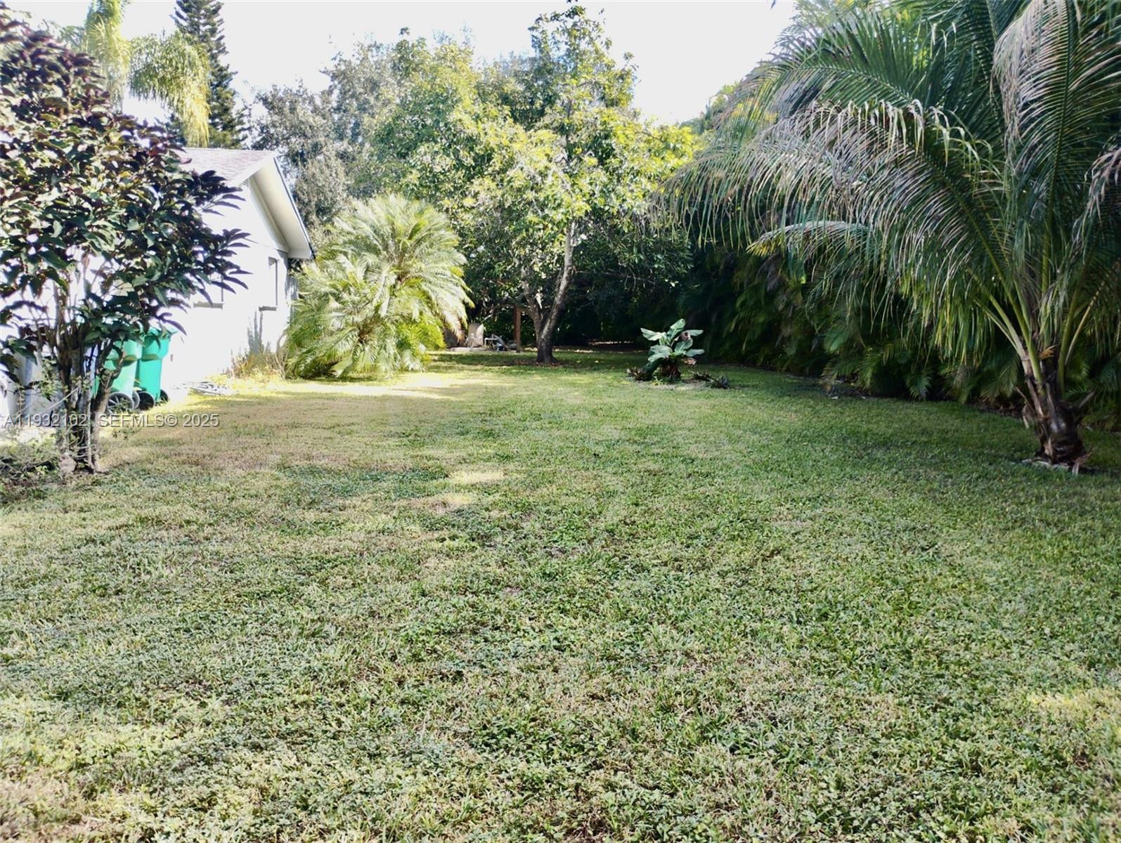 16021 Southwest 173rd Avenue Miami, FL 33187 - Photo 21 of 30 a view of outdoor space with deck and trees