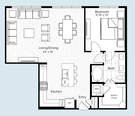 $2,263 | 160 Birdsall Street, Unit 1114, Houston, TX 77007