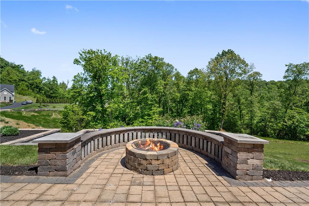 4449 Walnut Ridge Circle McDonald, PA 15057 - Photo 37 of 40 a view of balcony with wooden floor and outdoor seating