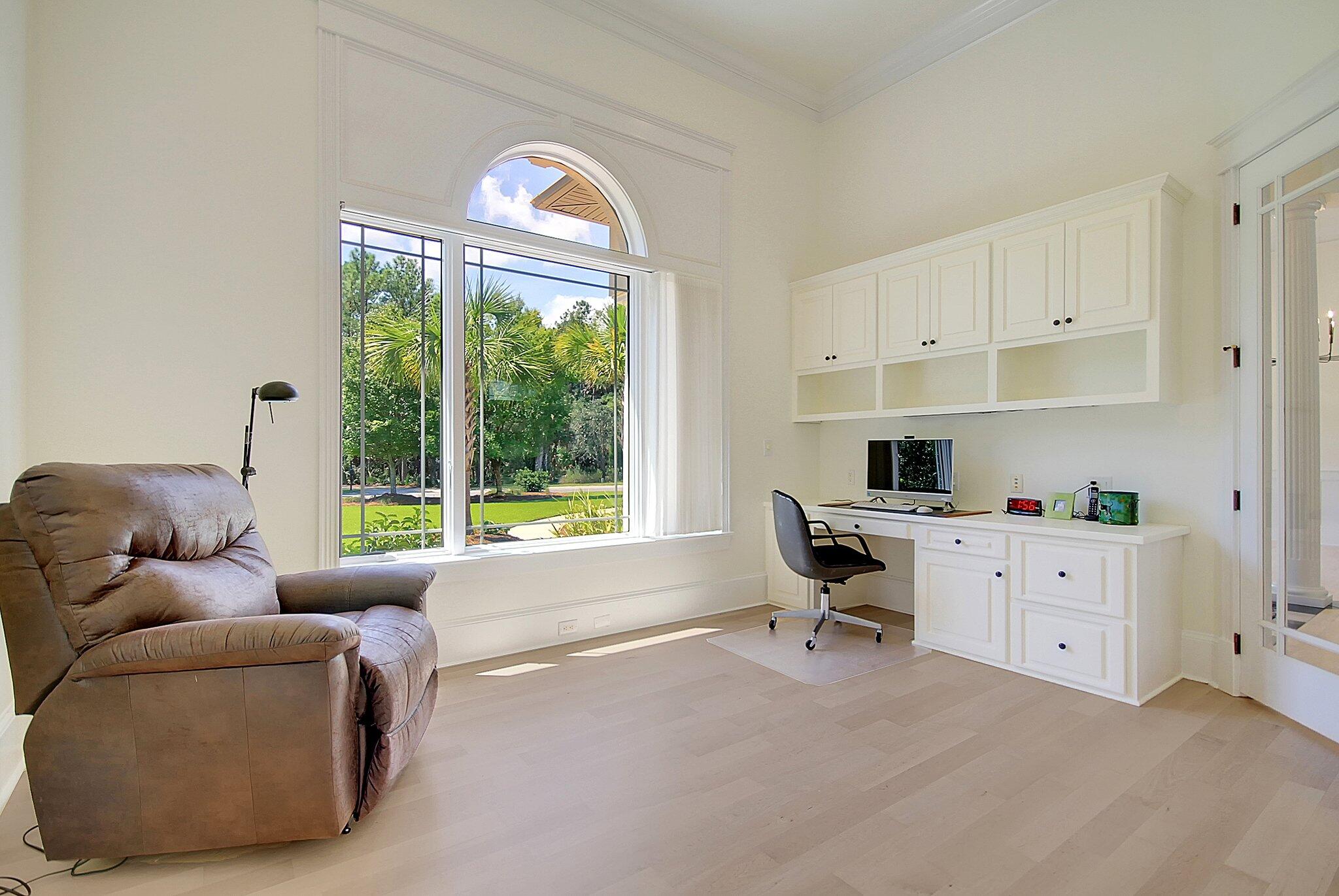 2154 Shell Ring Circle Mount Pleasant, SC 29466 - Photo 16 of 57 Custom cabinetry in study/flex room