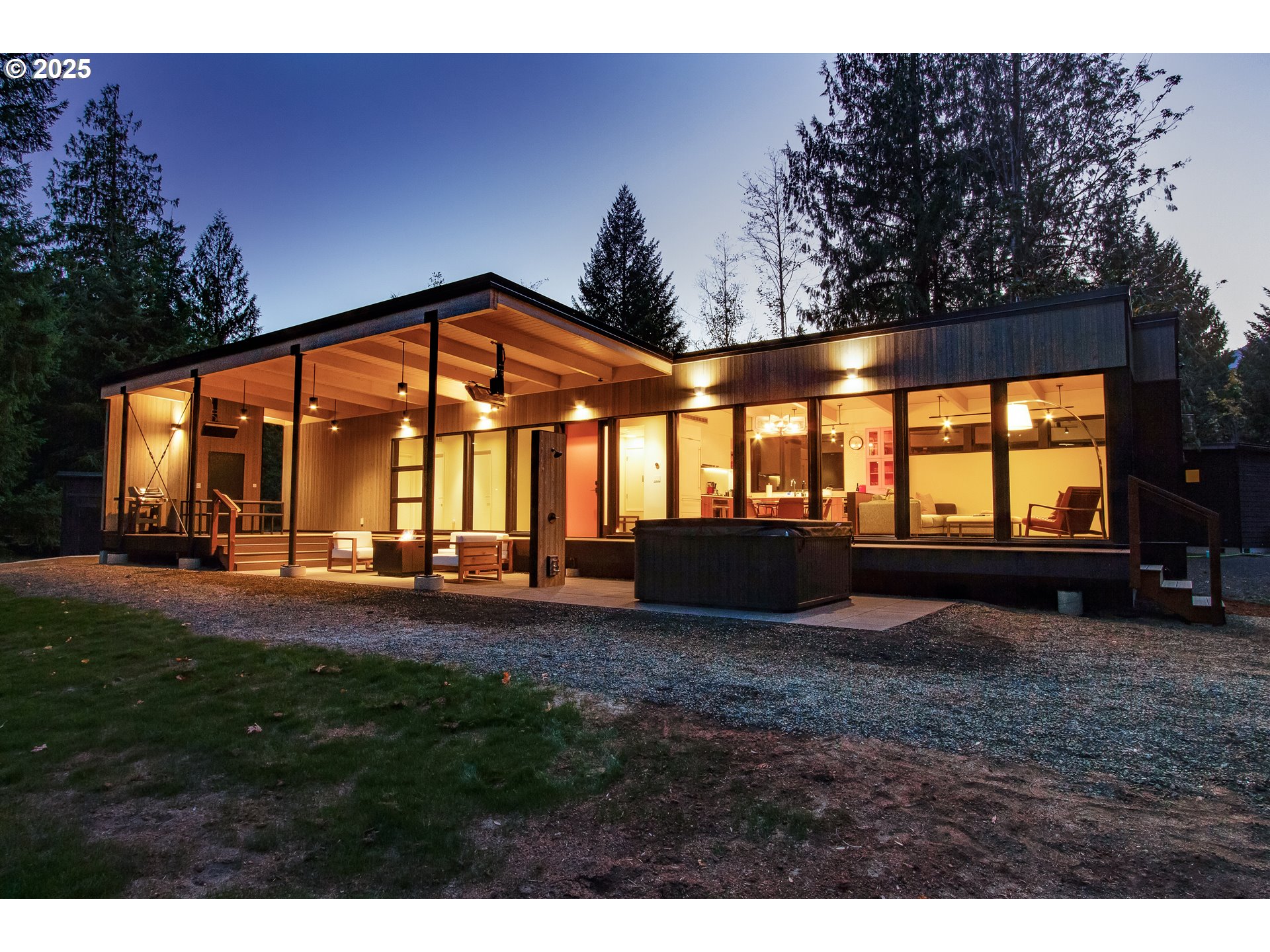 288 Baker Road Randle, WA 98377 - Photo 46 of 48 a view of an outdoor space with a swimming pool
