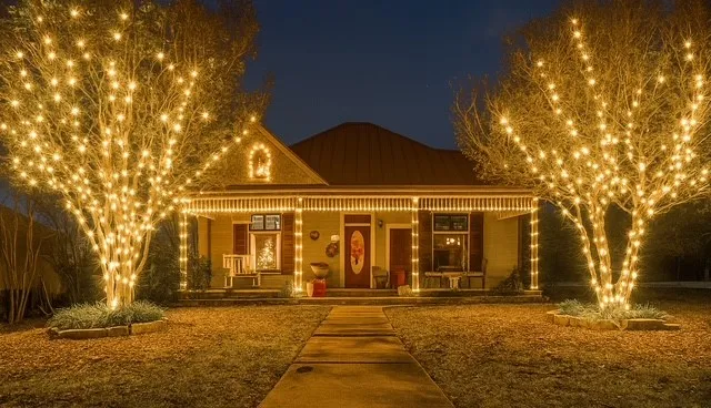 a front view of the house