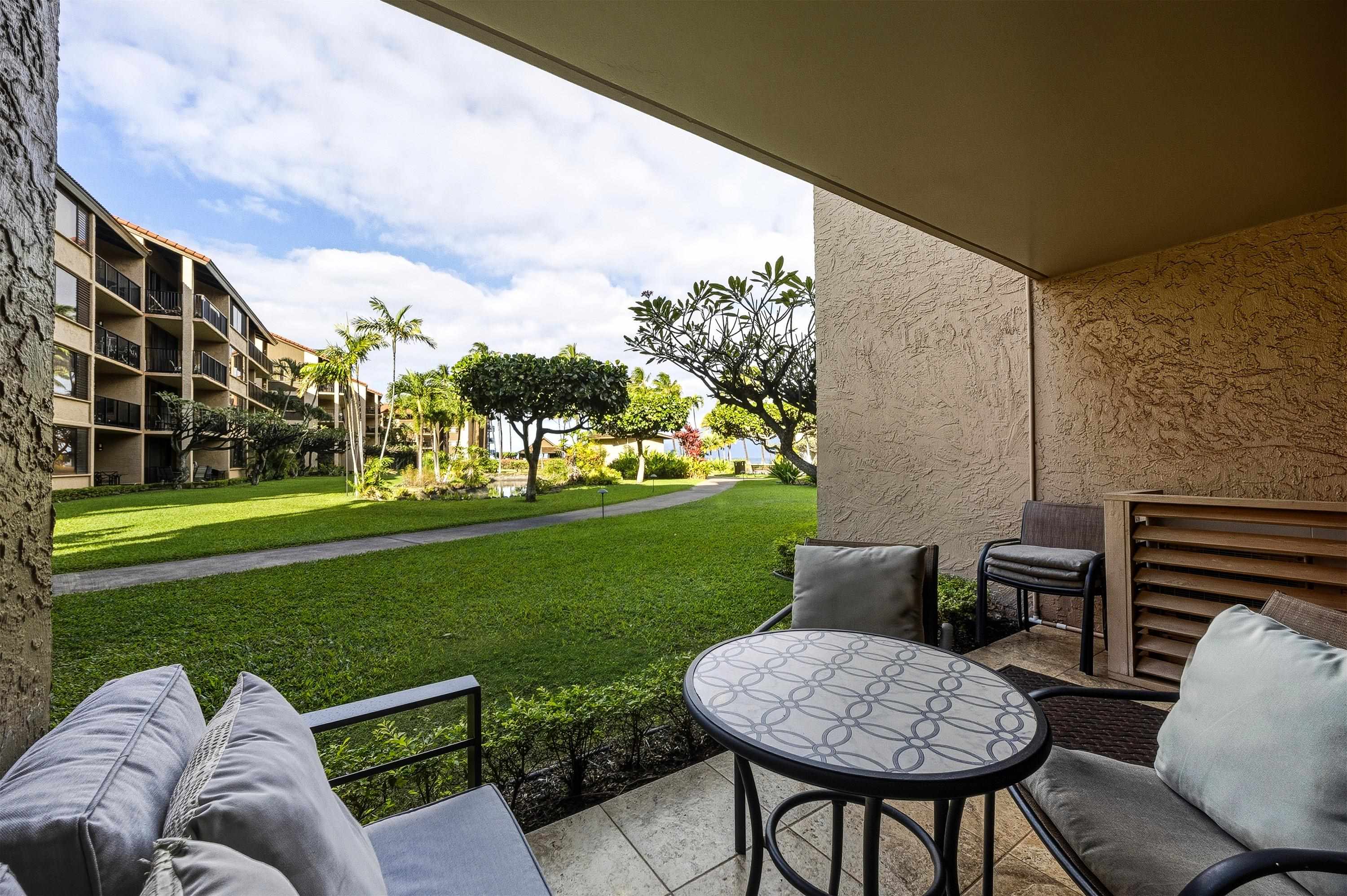 3543 Lower Honoapiilani Road, Unit H103 Lahaina, HI 96761 - Photo 35 of 50 a view of outdoor space yard and patio