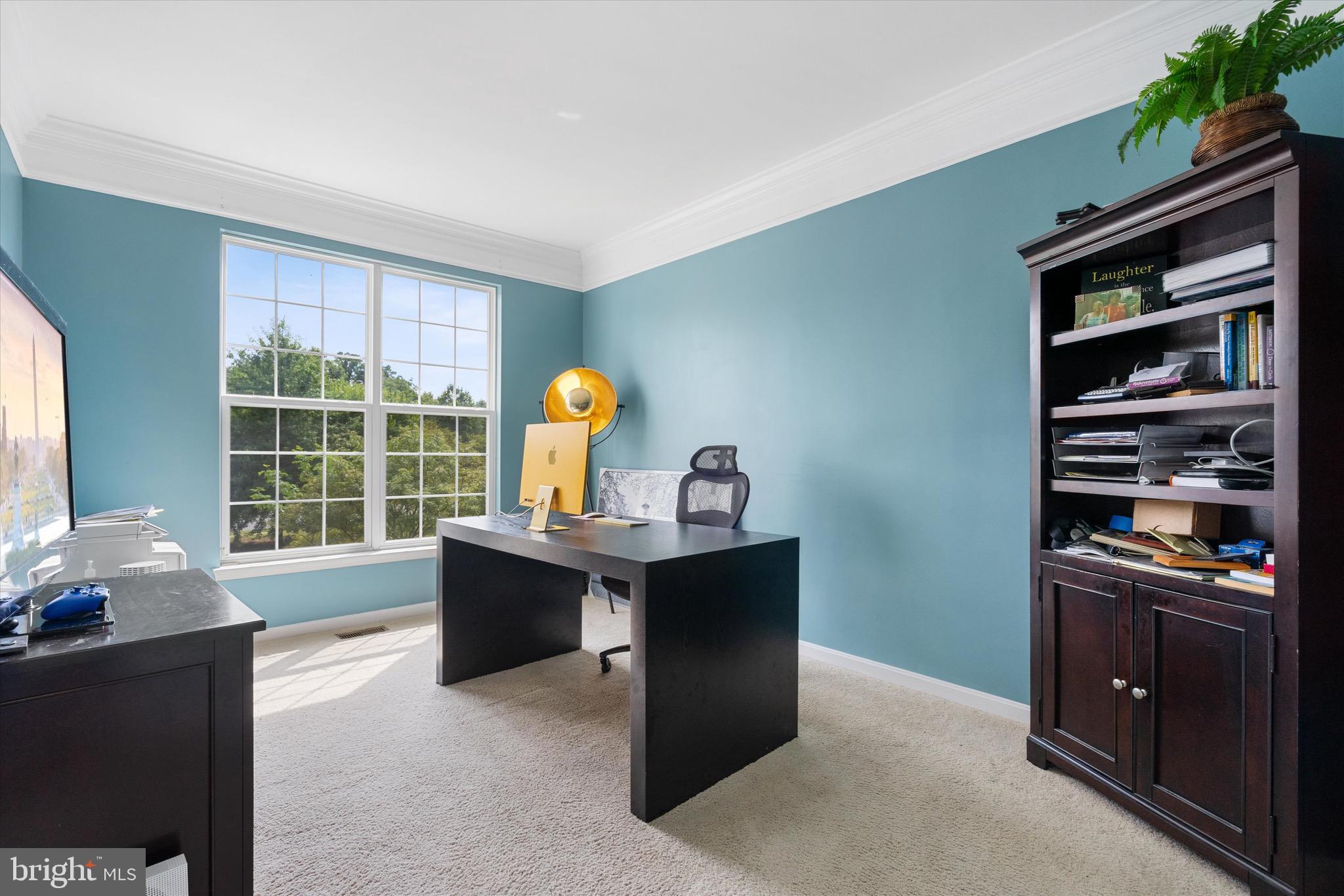 9817 Traver Street Bowie, MD 20721 - Photo 10 of 23 Office w/ Crown Molding