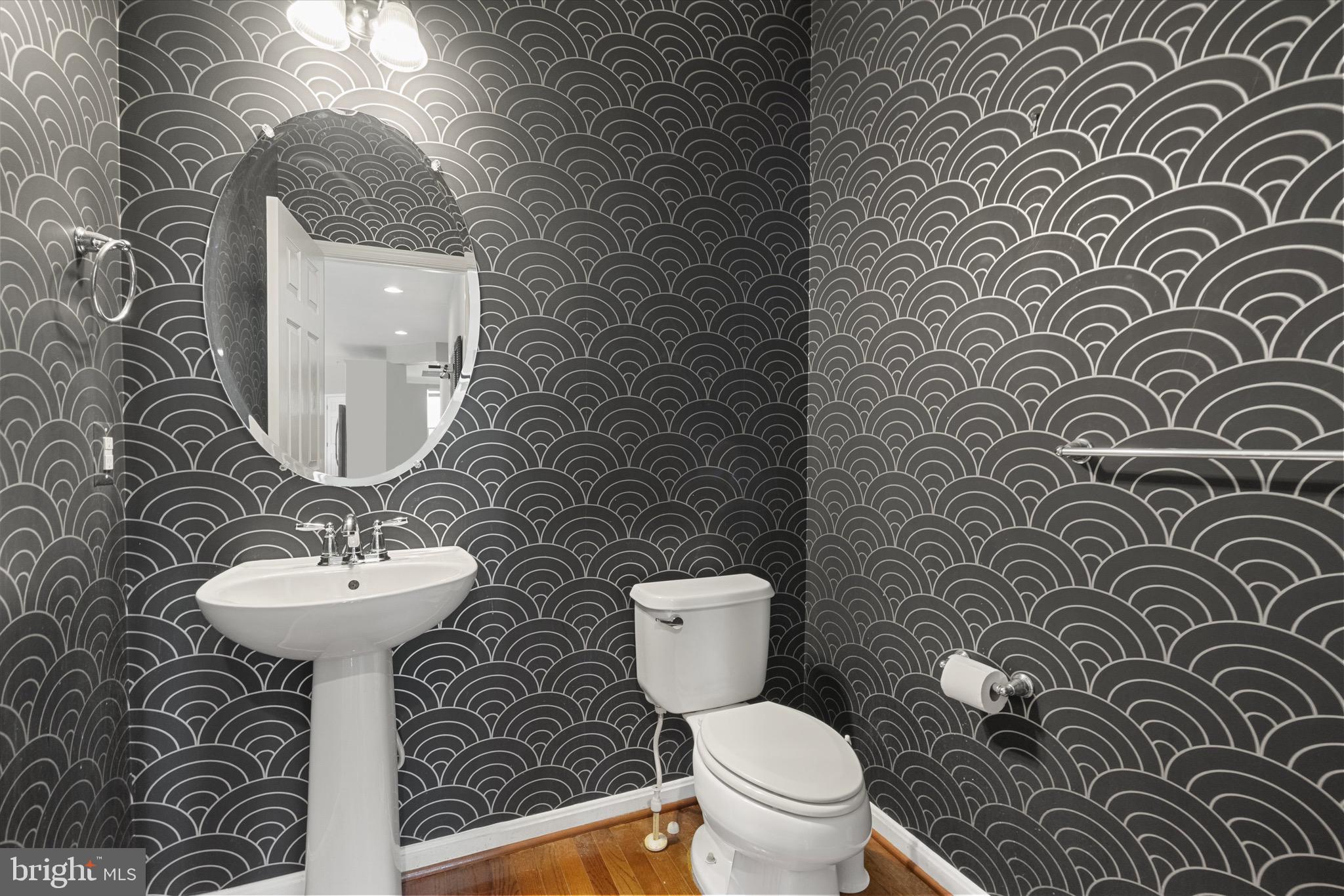 9817 Traver Street Bowie, MD 20721 - Photo 11 of 23 First Floor Powder Room off Family Room