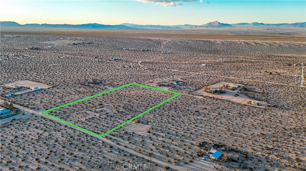 a view of an outdoor space and mountain view