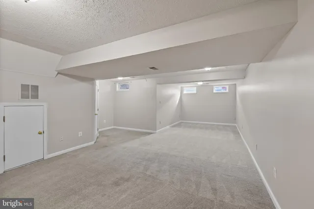 a view of empty room