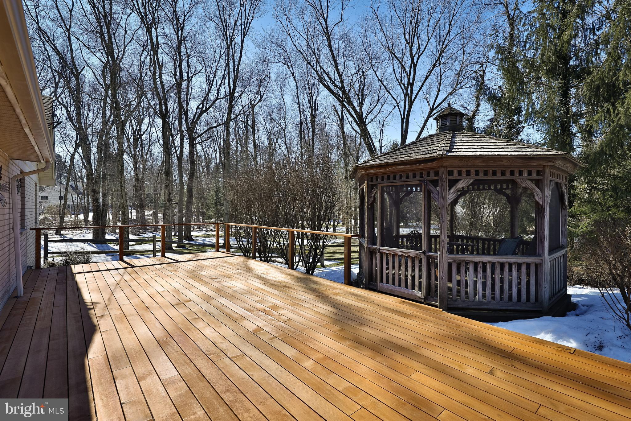 1700 Cary Road Huntingdon Valley, PA 19006 - Photo 41 of 52 the deck and gazebo make a wonderful retreat