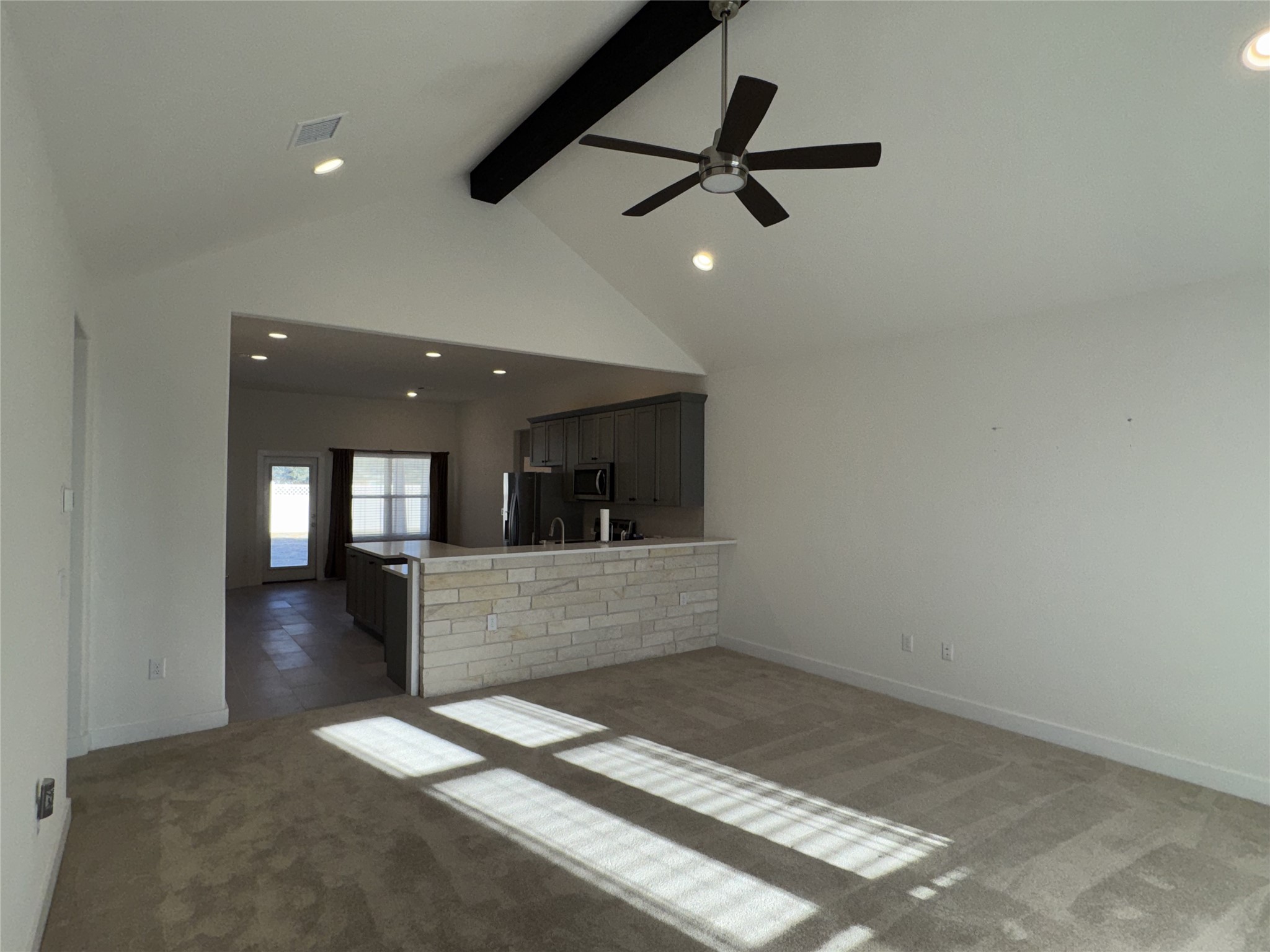 449 Dove Trail Bertram, TX 78605 - Photo 2 of 26 Vaulted Ceiling