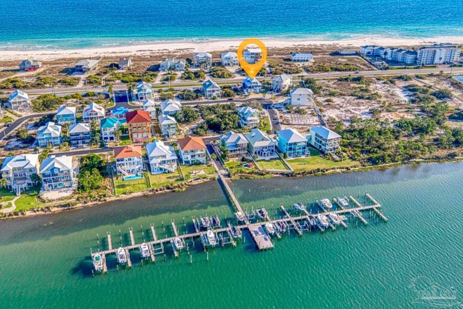 321 Gulfview Lane Perdido Key, FL 32507 - Photo 3 of 57 view of a lake with a mountain