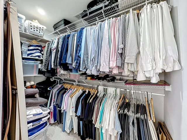 a view of a city with tall buildings