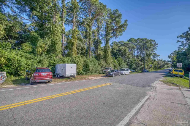 a car parked on the side of the road