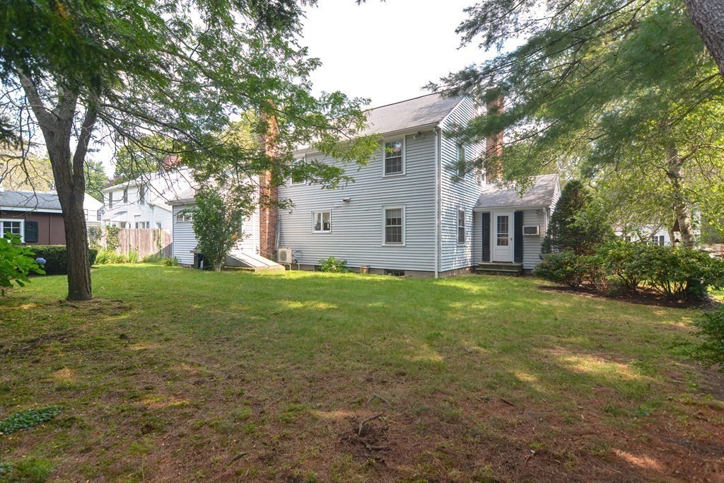 11 Wilde Road Wellesley, MA 02481 - Photo 24 of 26 a view of a house with a backyard