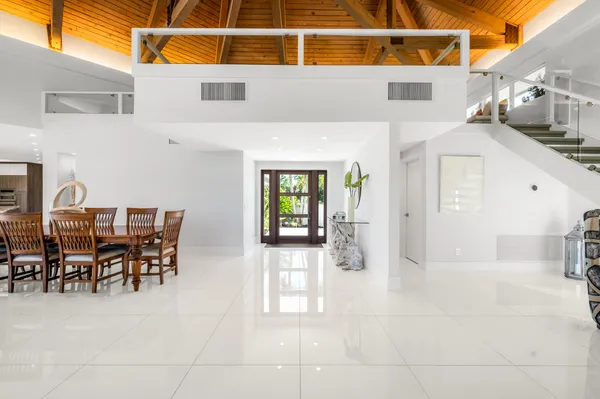 a house view with a outdoor space