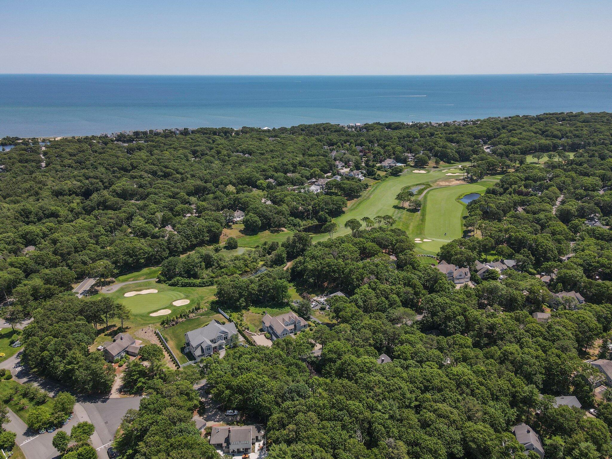 22 Saltwater Circle Mashpee, MA 02649 - Photo 47 of 53 an aerial view of multiple house