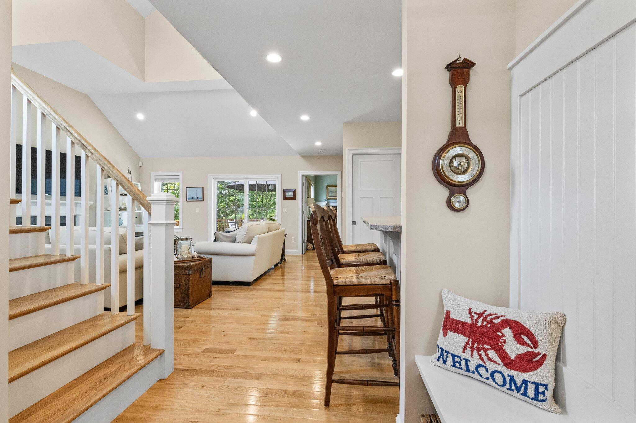 22 Saltwater Circle Mashpee, MA 02649 - Photo 7 of 53 a view of entryway with livingroom and furniture