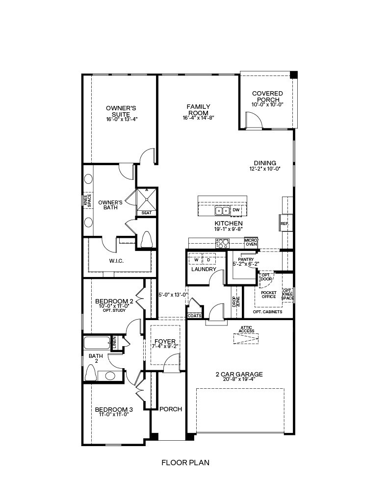 21956 Rolling Grns Road Porter, TX 77365 - Photo 7 of 16 a picture of a floor plan