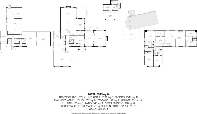 a picture of floor plan