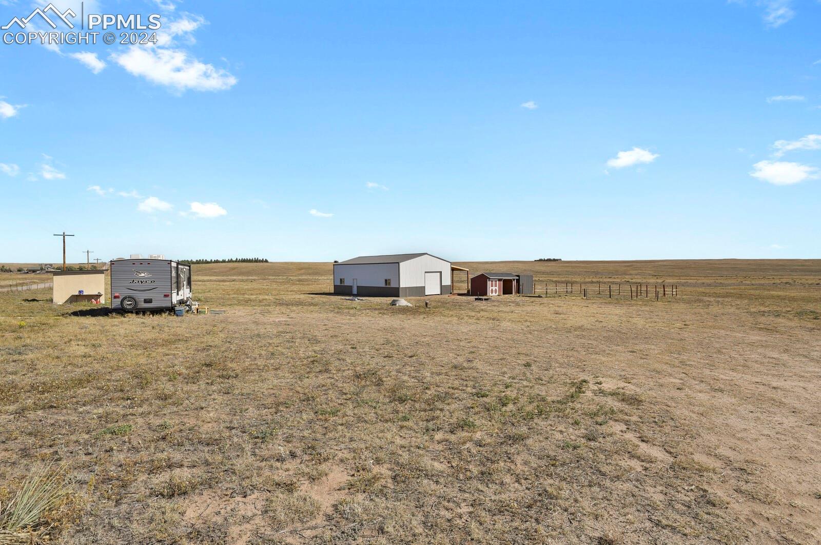 12155 Oil Well Road Calhan, CO 80808 - Photo 18 of 28 Multiple outbuildings provide additional storage and flexibility