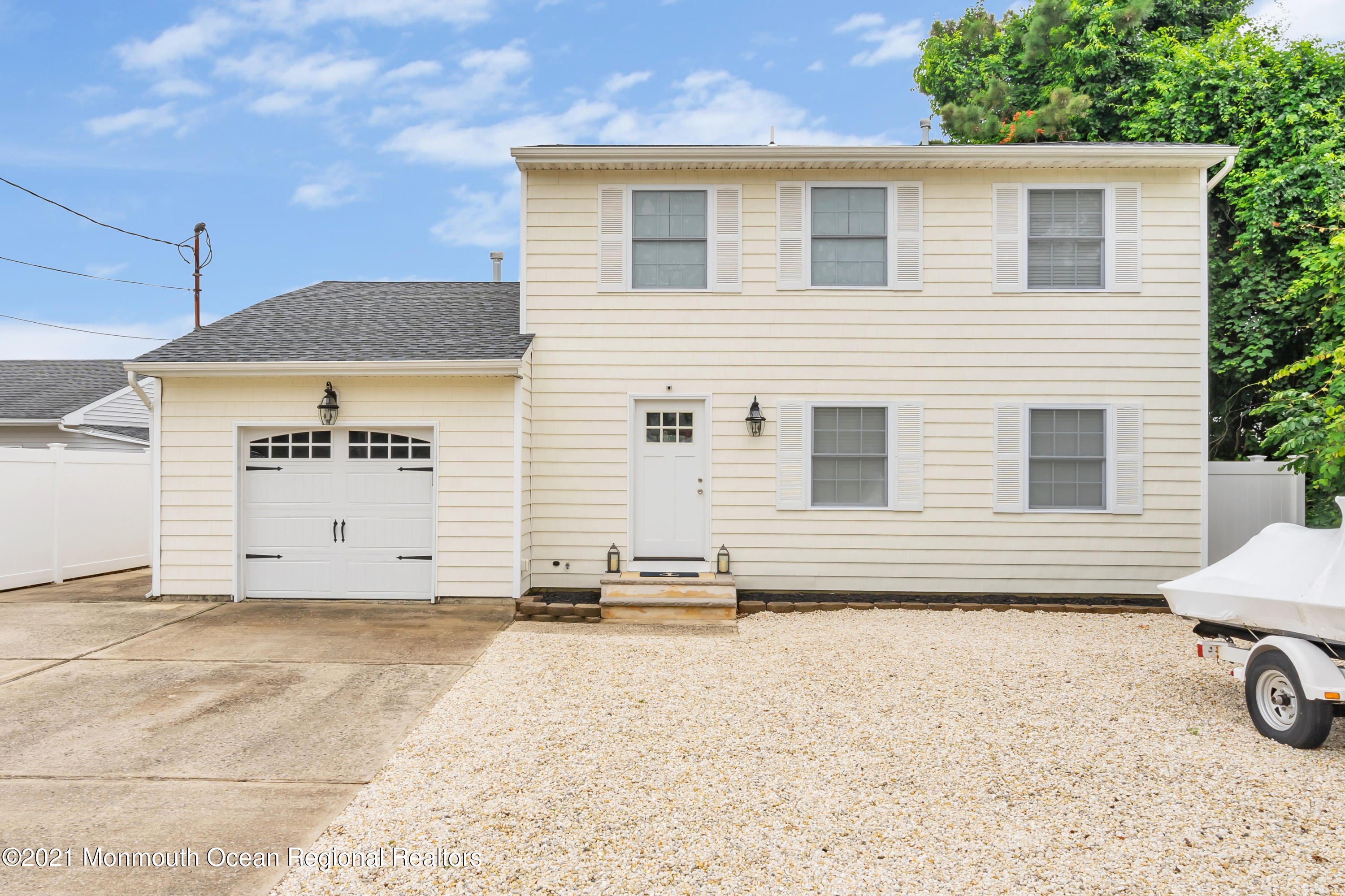 28 Harbor Inn Road Bayville, NJ 08721 - Photo 2 of 52 a view of a house with a outdoor space