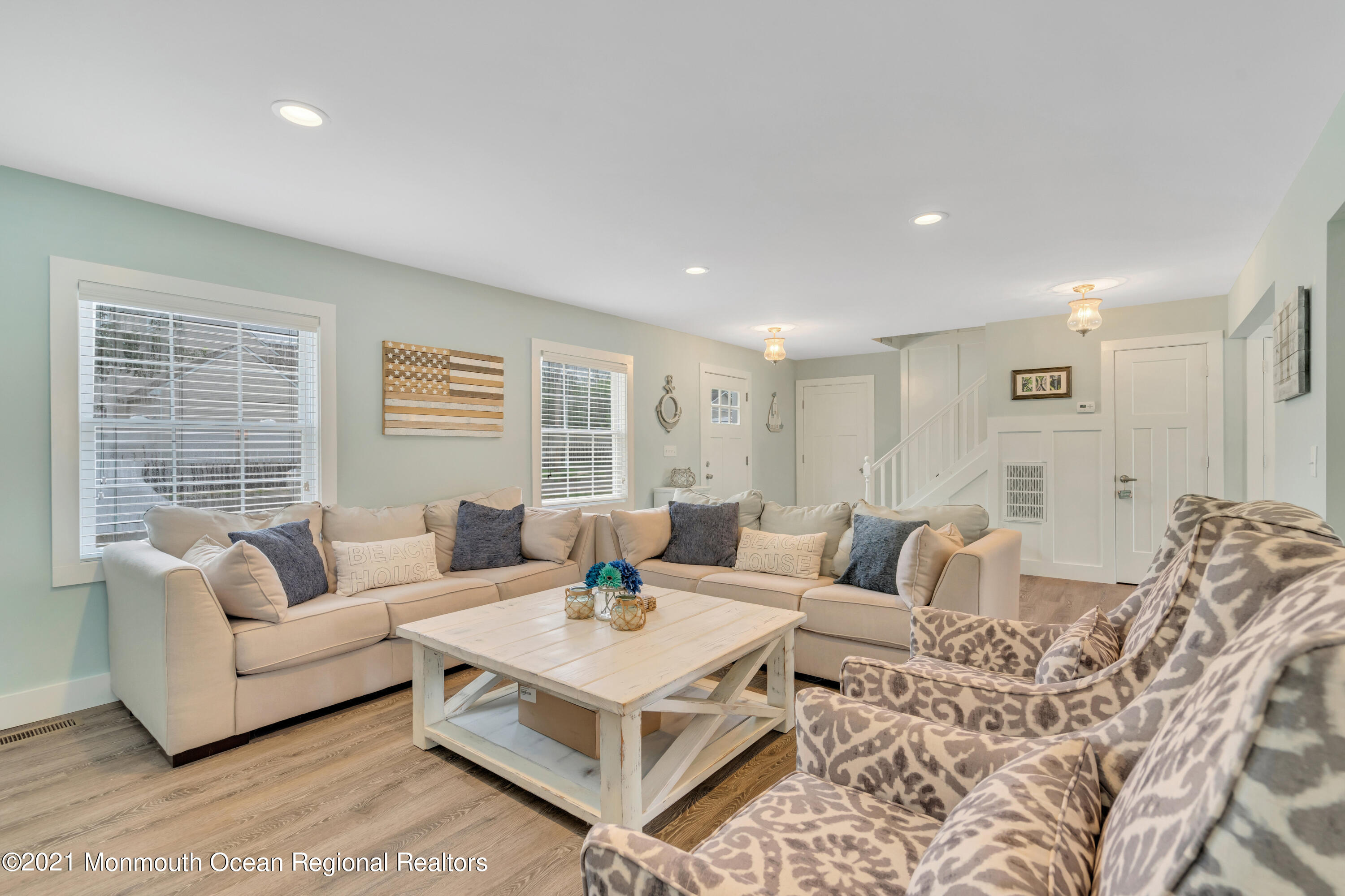 28 Harbor Inn Road Bayville, NJ 08721 - Photo 7 of 52 a living room with furniture and a table